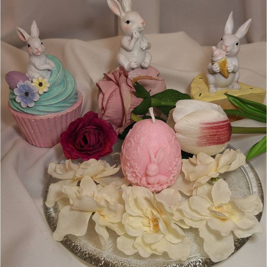 ΑΥΓΟ HAPPY EASTER ΧΡΩΜΑΤΟΣ ΡΟΖ