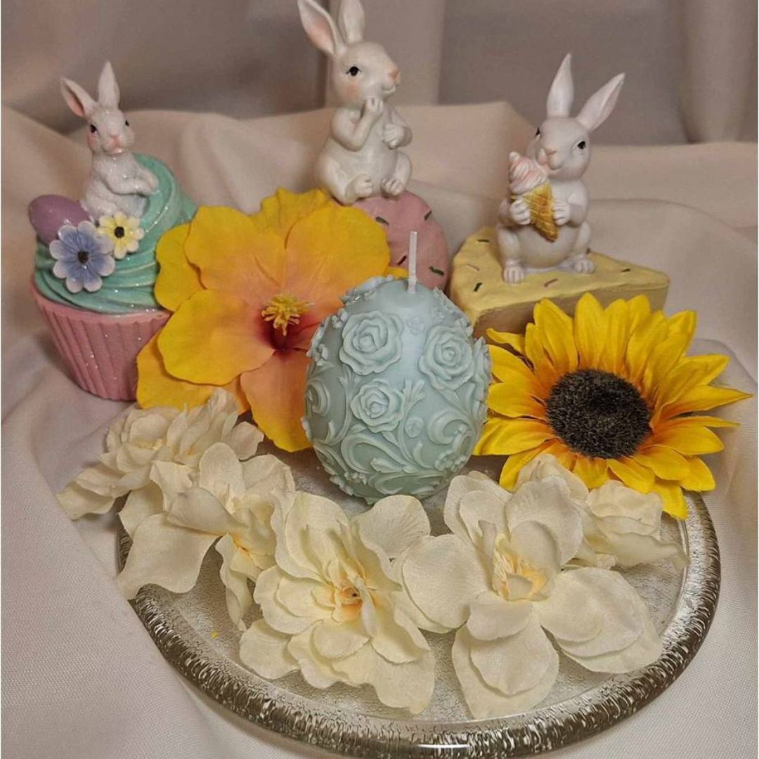 ΑΥΓΟ ΜΕ ΤΡΙΑΝΤΑΦΥΛΛΑ ΧΡΩΜΑΤΟΣ ΣΙΕΛ