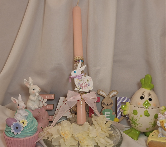 Λαμπαδα σομον με λαγουδακι