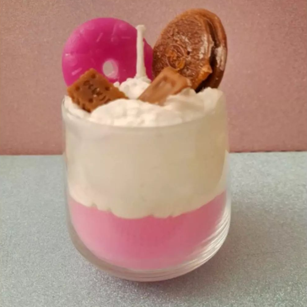 Bubble Pink Αρωματικό Κερί Με 'Αρωμα Τσιχλόφουσκα & Σοκολάτα