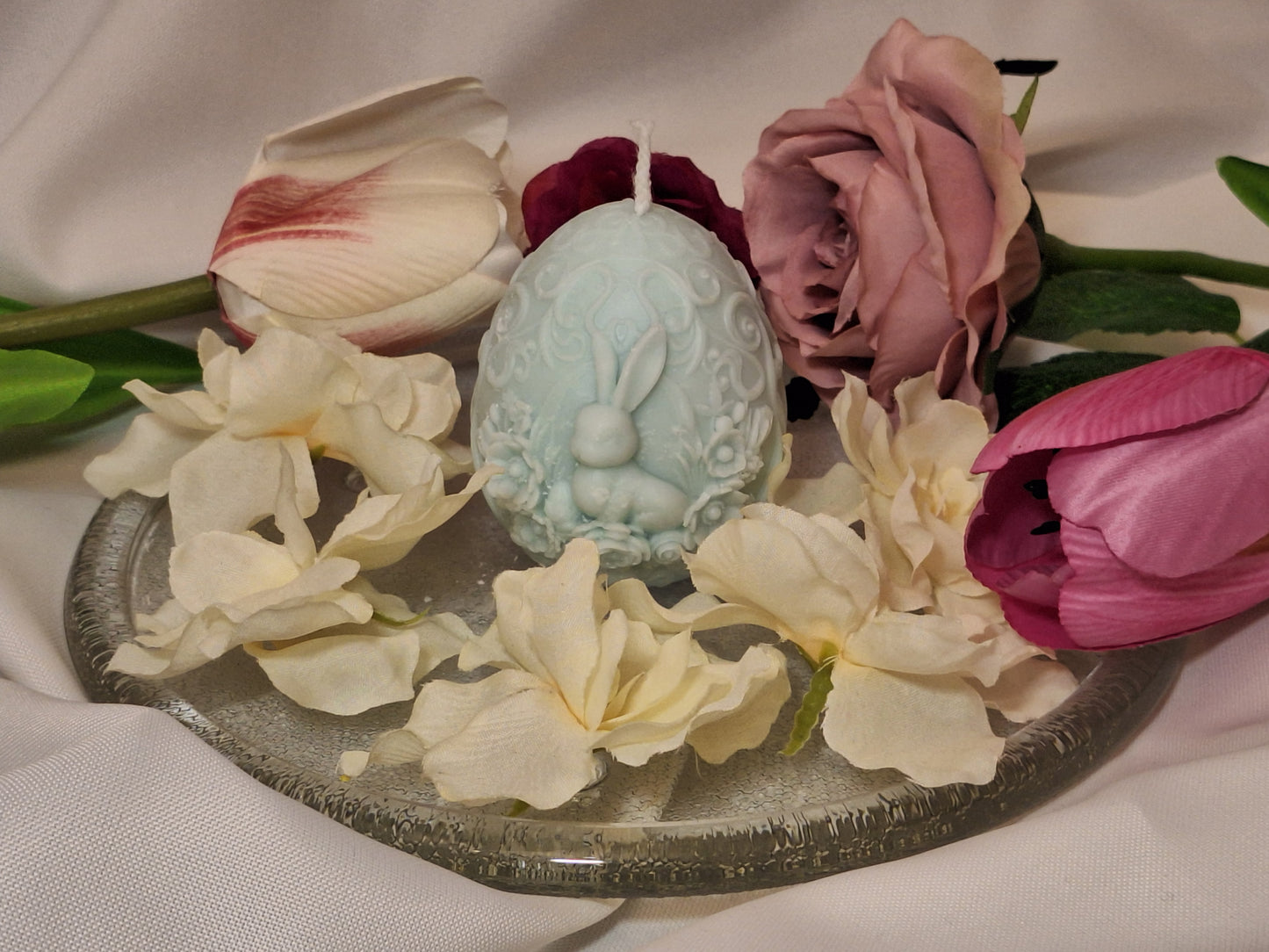 Πασχαλινο αυγό με λαγουδακι