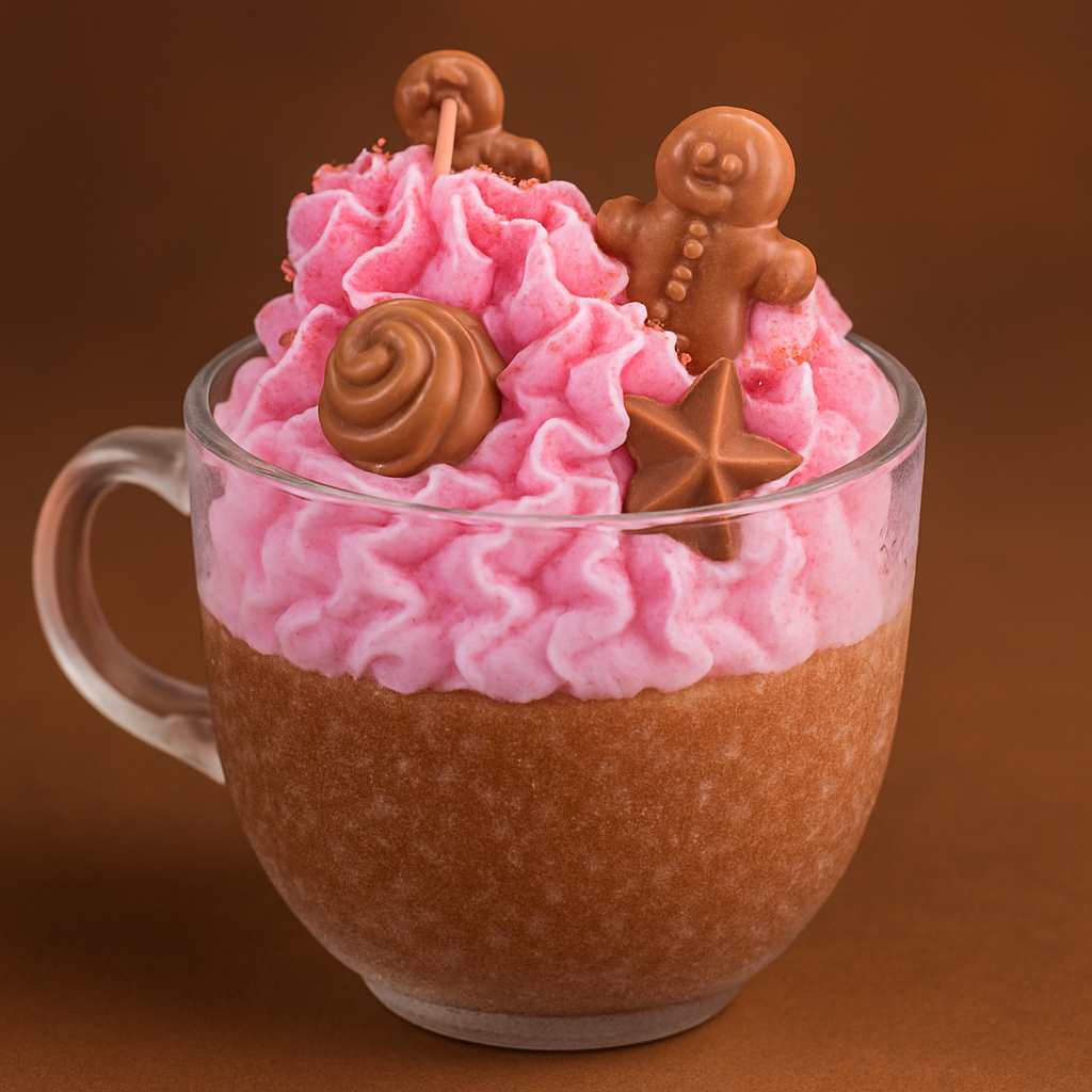 Pink Frosty Gingerbread