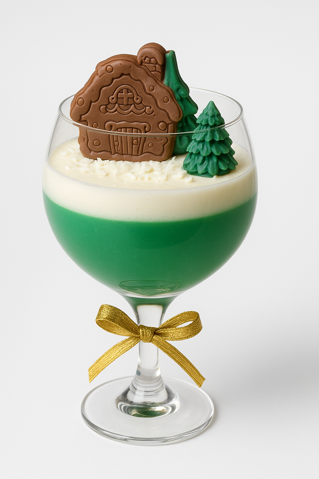 Winter Gingerbread House