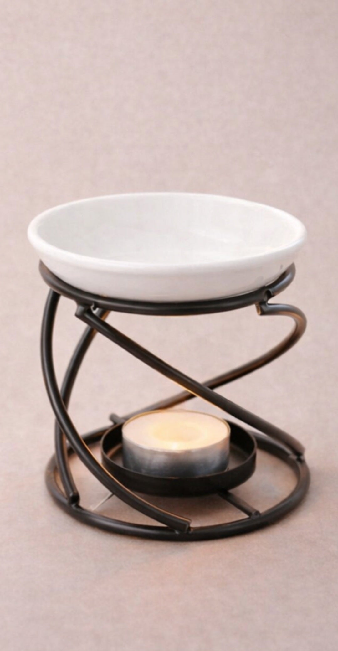 Μεταλλικός Καυστήρας Wax Melt “Modern Glow”